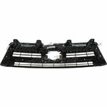 GRILLE MATTE-BLACK/GRAY W/CHROME BARS — photo 4
