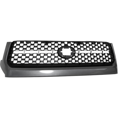 GRILLE FR GRAY FRAME W/MATTE BLACK HONEYCOMB CENTER SR MODELS