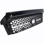 GRILLE FR PTD FRAME W/GRAY HONEYCOMB CENTER / ROUND EMBLEM — photo 3
