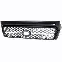 GRILLE FR PTD FRAME W/GRAY HONEYCOMB CENTER / ROUND EMBLEM