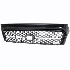 GRILLE FR PTD FRAME W/GRAY HONEYCOMB CENTER / ROUND EMBLEM