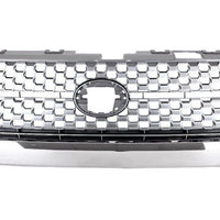 GRILLE FR CHROME FRAME W/ LIGHT GRAY HONEYCOMB CENTER