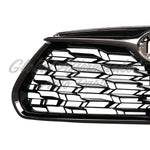 GRILLE FR PTD BLACK W/CHROME MOLDING W/O CAMERA FOR LTD MODELS — photo 2