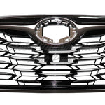 GRILLE FR PTD BLACK W/CHROME MOLDING W/O CAMERA FOR LTD MODELS — photo 3