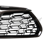 GRILLE FR PTD BLACK W/CHROME MOLDING W/O CAMERA FOR LTD MODELS — photo 4