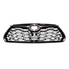 GRILLE FR PTD BLACK W/CHROME MOLDING W/O CAMERA FOR LTD MODELS
