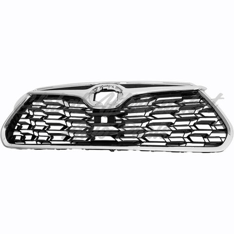 GRILLE FR PTD BLACK W/CHROME MOLDING / CAMERA FOR PLATINUM/ LTD MODELS