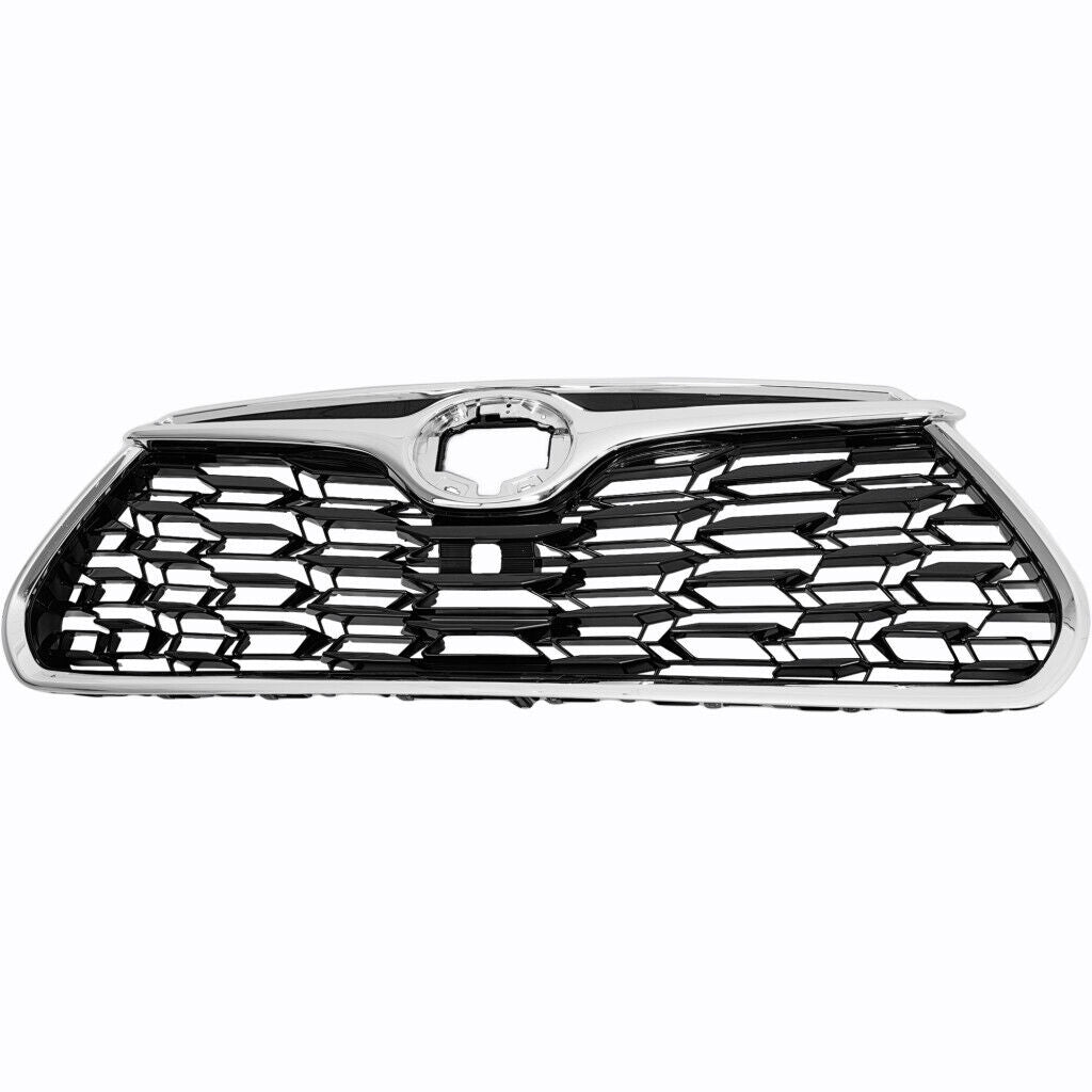 GRILLE FR PTD BLACK W/CHROME MOLDING / CAMERA FOR PLATINUM/ LTD MODELS