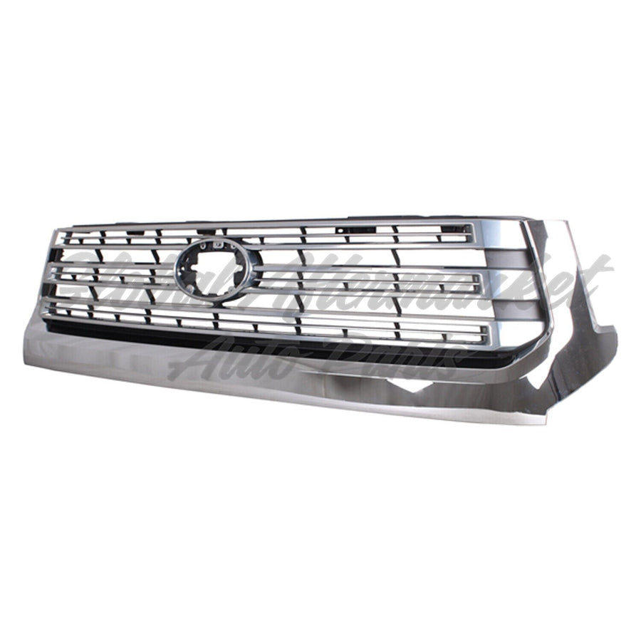 GRILLE FR CHROME FRAM W/SILVER BARS LTD MODELS