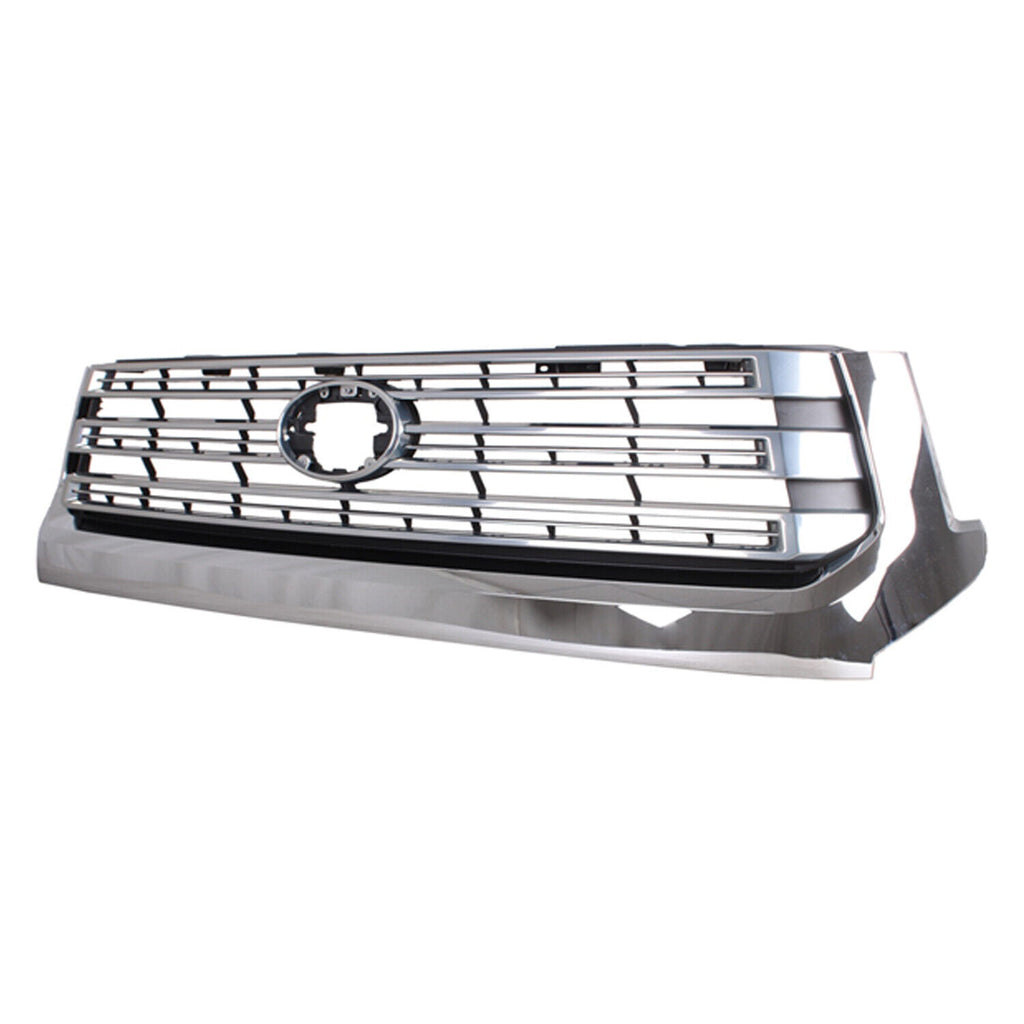 GRILLE FR CHROME FRAM W/SILVER BARS LTD MODELS