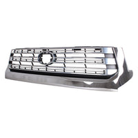 GRILLE FR CHROME FRAM W/SILVER BARS LTD MODELS