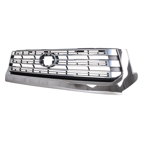 GRILLE FR CHROME FRAM W/SILVER BARS LTD MODELS