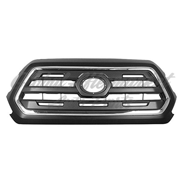 GRILLE FR PTM FRAME W/ ALL BLACK CENTER SR MODEL