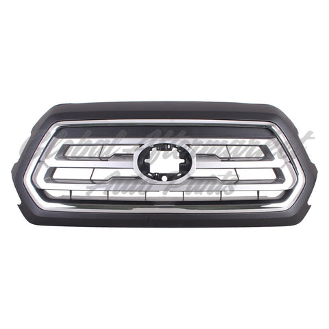 GRILLE FR PTM W/SILVER CENTER/CHROME OUTER MOLDING FOR LTD MODELS