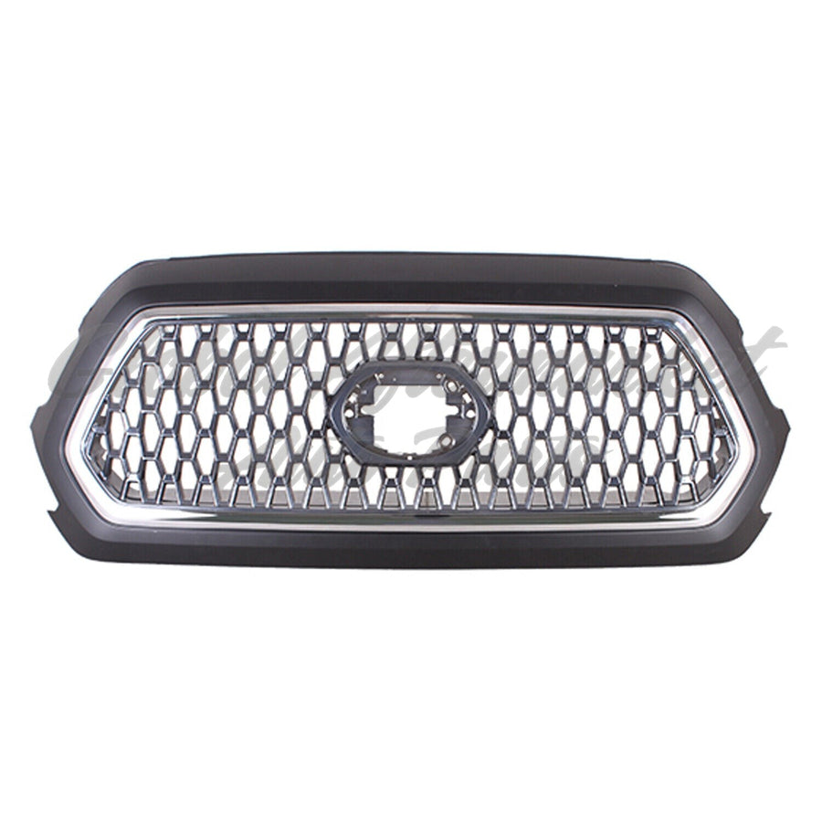 GRILLE FR PTM FRAME W/ WATE PATTERN CENTER/CHROME OUTER MOLDING FOR TRD SPRT/OFFROAD