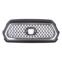 GRILLE FR PTM FRAME W/ WATE PATTERN CENTER/CHROME OUTER MOLDING FOR TRD SPRT/OFFROAD