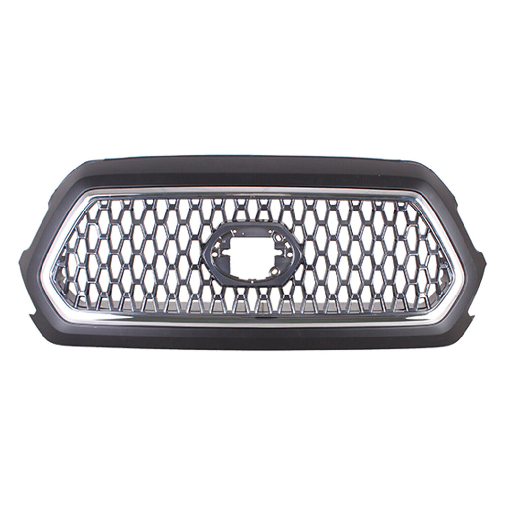 GRILLE FR PTM FRAME W/ WATE PATTERN CENTER/CHROME OUTER MOLDING FOR TRD SPRT/OFFROAD