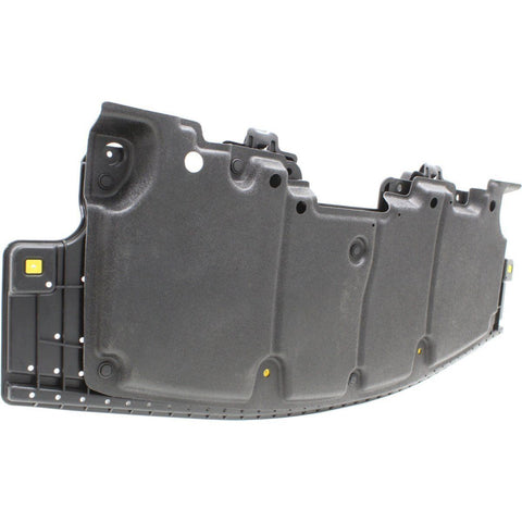 UNDERCAR SHIELD BLACK 2PC SET-UPPER/LOWER