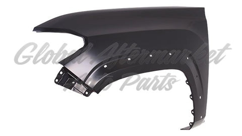 FENDER FR LH W/MOULDING HOLE