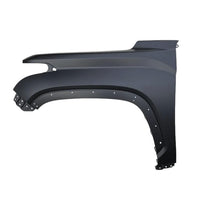FENDER FR LH STEEL W/MOLDING HOLES CAPA