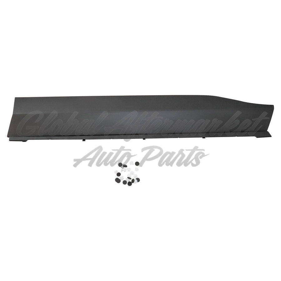 DOOR MOLDING FR RH LOWER MATTE BLACK TEXTURED