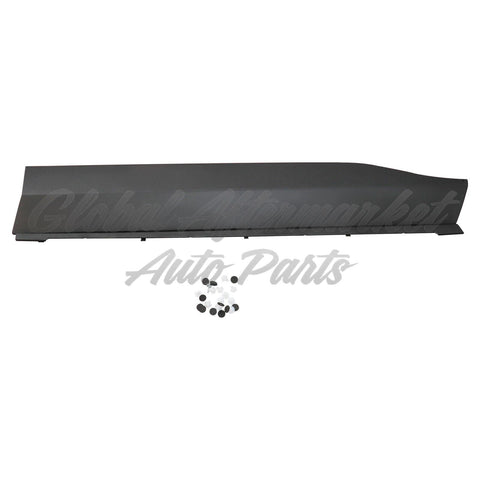 DOOR MOLDING FR RH LOWER MATTE BLACK TEXTURED