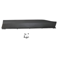 DOOR MOLDING FR RH LOWER MATTE BLACK TEXTURED
