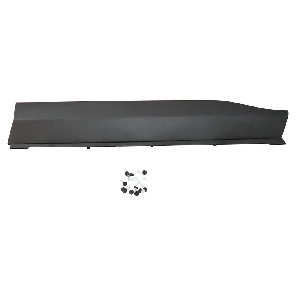 DOOR MOLDING FR RH LOWER MATTE BLACK TEXTURED