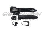 DOOR HANDLE FR RH OUTER BLACK W/FRAME/COVER — photo 1