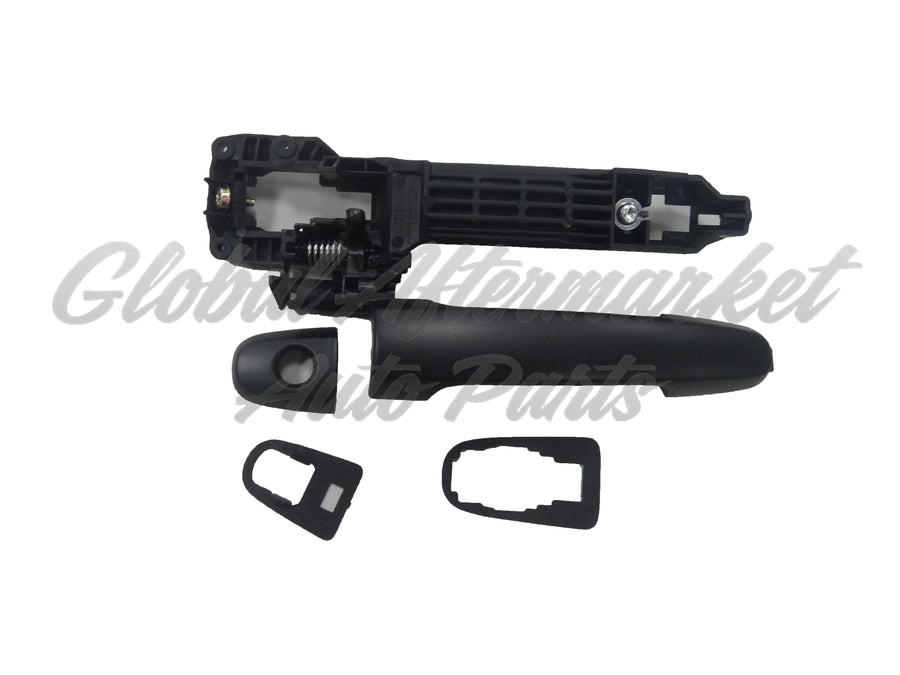 DOOR HANDLE FR RH OUTER BLACK W/FRAME/COVER