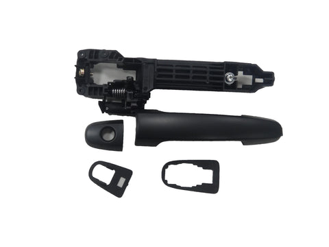 DOOR HANDLE FR RH OUTER BLACK W/FRAME/COVER
