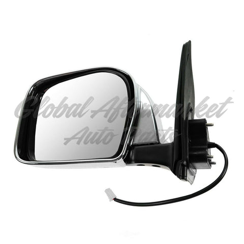 DOOR MIRROR LH POWER CHROME