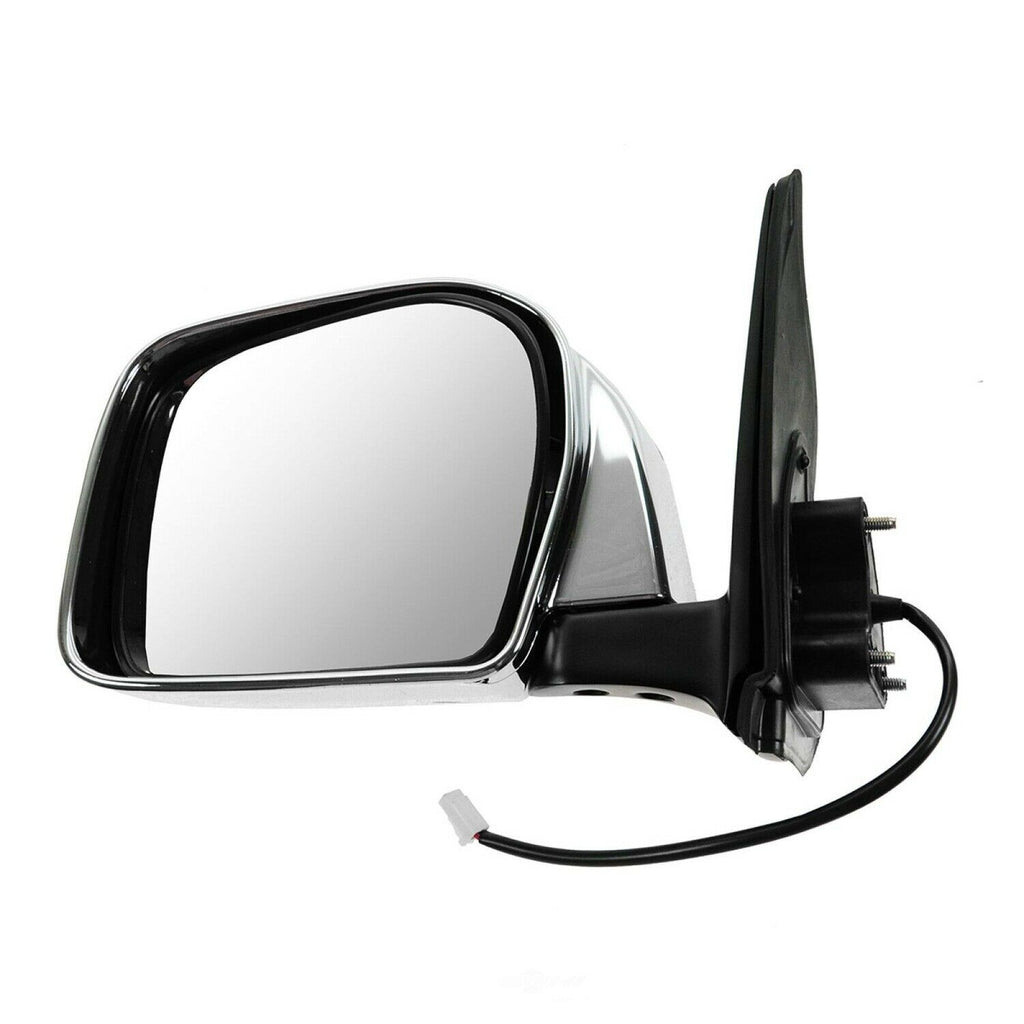 DOOR MIRROR LH POWER CHROME