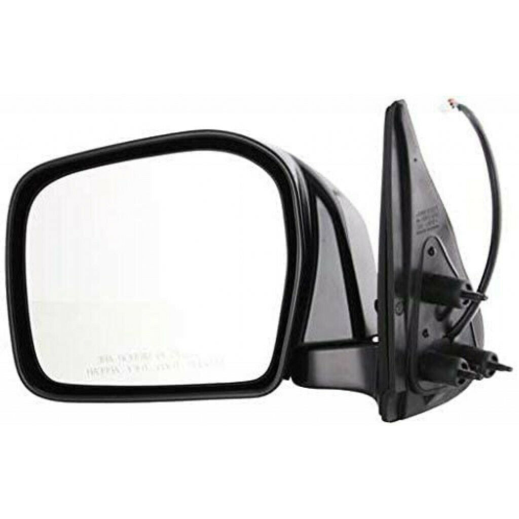DOOR MIRROR LH POWER BLACK