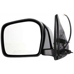 DOOR MIRROR LH POWER BLACK