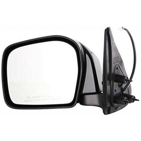DOOR MIRROR LH POWER BLACK