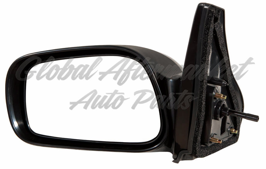 DOOR MIRROR LH MANUAL NON-FOLDAWAY GLOSS BLACK PTM