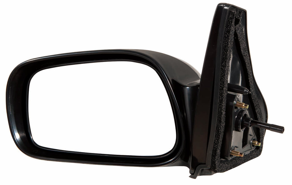 DOOR MIRROR LH MANUAL NON-FOLDAWAY GLOSS BLACK PTM