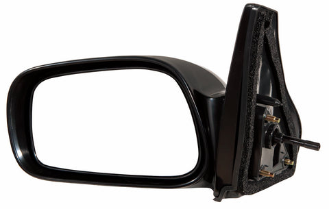 DOOR MIRROR LH MANUAL NON-FOLDAWAY GLOSS BLACK PTM