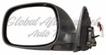 DOOR MIRROR LH POWER HTD PTM REGULAR/ACCESS CAB LTD MODEL — photo 1