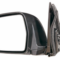 DOOR MIRROR LH POWER HTD BLACK