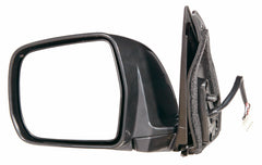 DOOR MIRROR LH POWER HTD BLACK