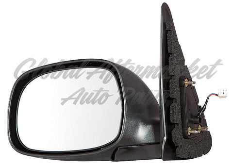 DOOR MIRROR LH POWER HTD CHROME DOUBLE/SR5