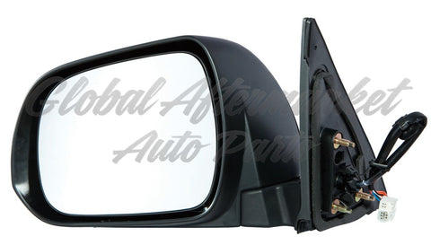 DOOR MIRROR LH POWER HTD W/PUDDLE LAMP PTM LTD MODEL