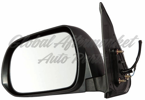 DOOR MIRROR LH POWER PTM W/O TURN SIGNAL