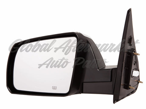 DOOR MIRROR LH POWER HTD CHROME STD STYLE