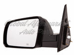 DOOR MIRROR LH POWER HTD CHROME STD STYLE — photo 1