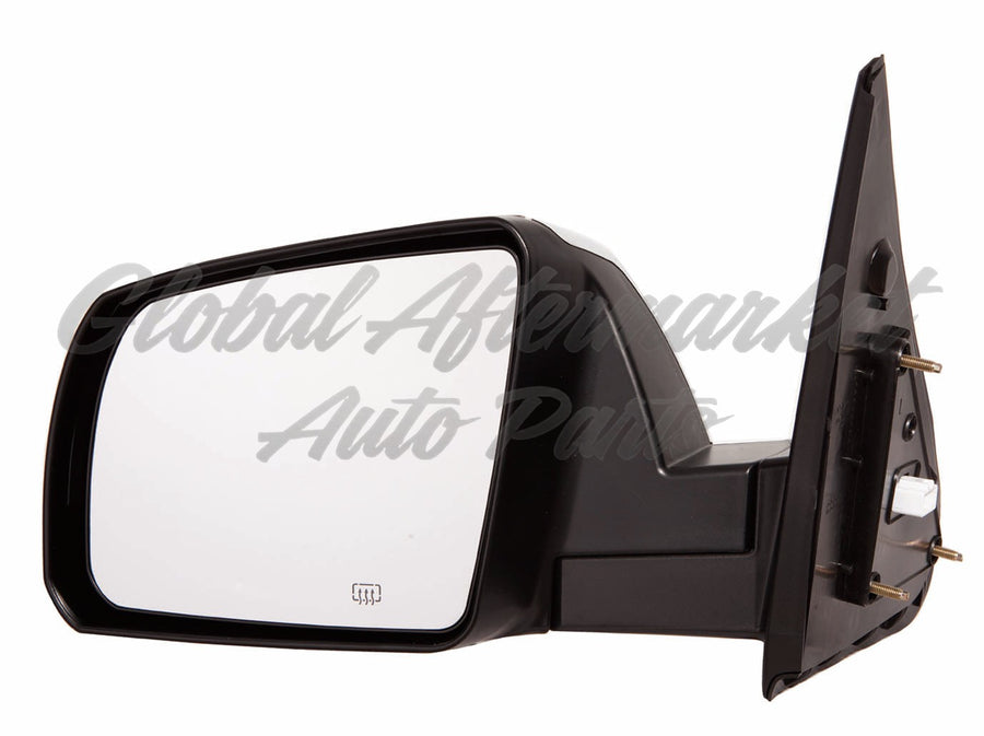 DOOR MIRROR LH POWER HTD CHROME STD STYLE