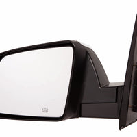DOOR MIRROR LH POWER HTD CHROME STD STYLE