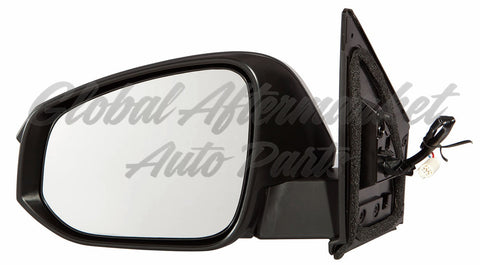 DOOR MIRROR LH POWER W/O SIGNAL/BLIND SPOT TEXTURED